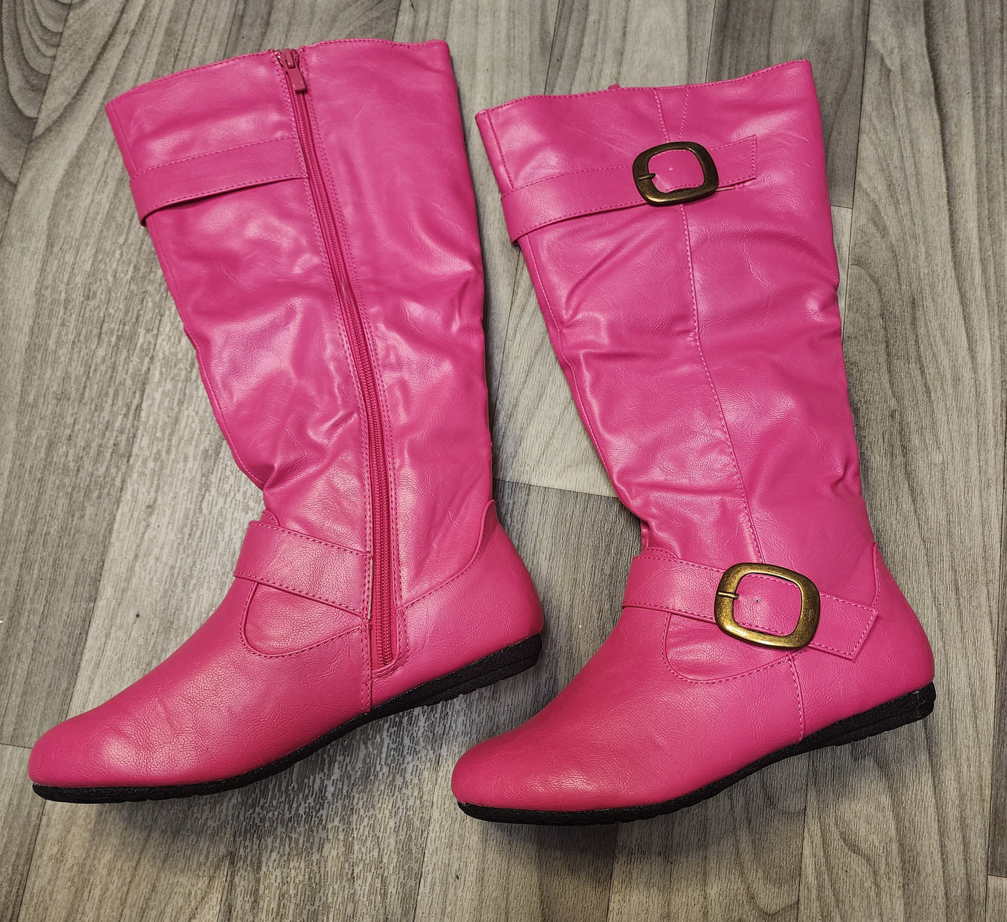 Hot Pink Boots