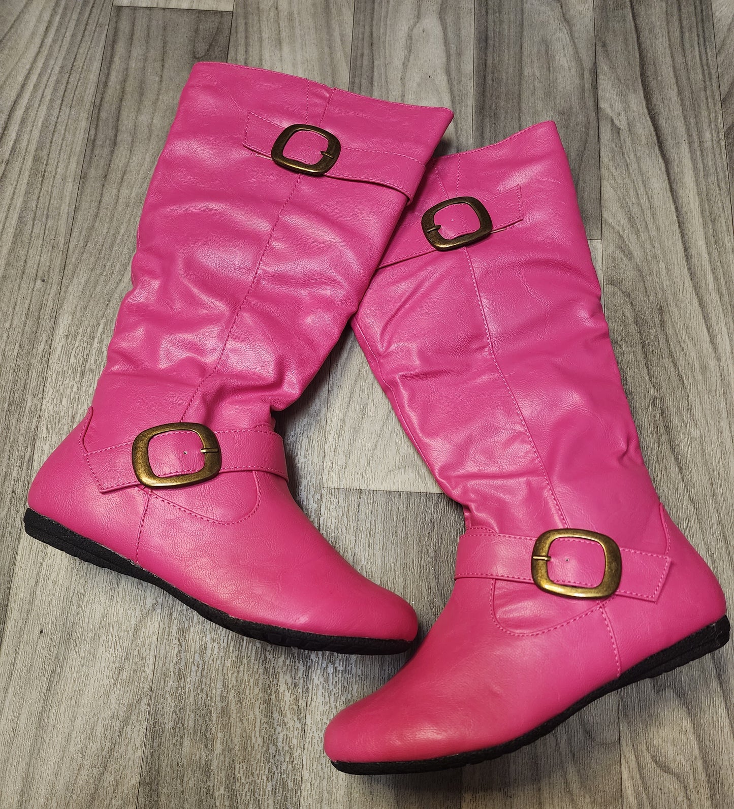 Hot Pink Boots