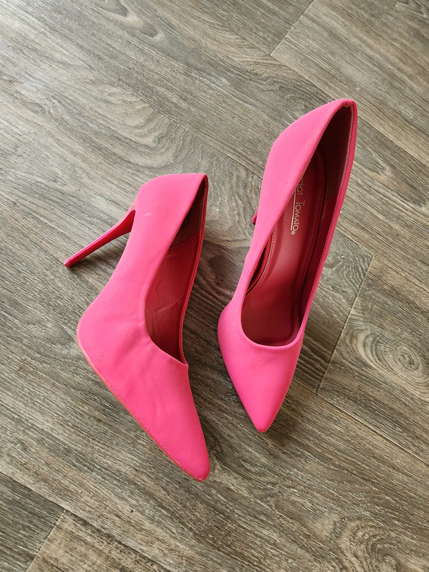 Hot Tomato Brand Pink Heels