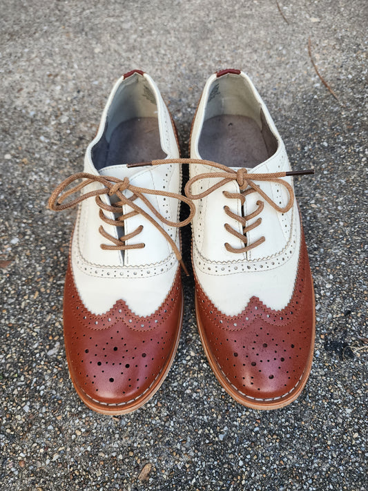 Women's Tan/Neutral Oxford