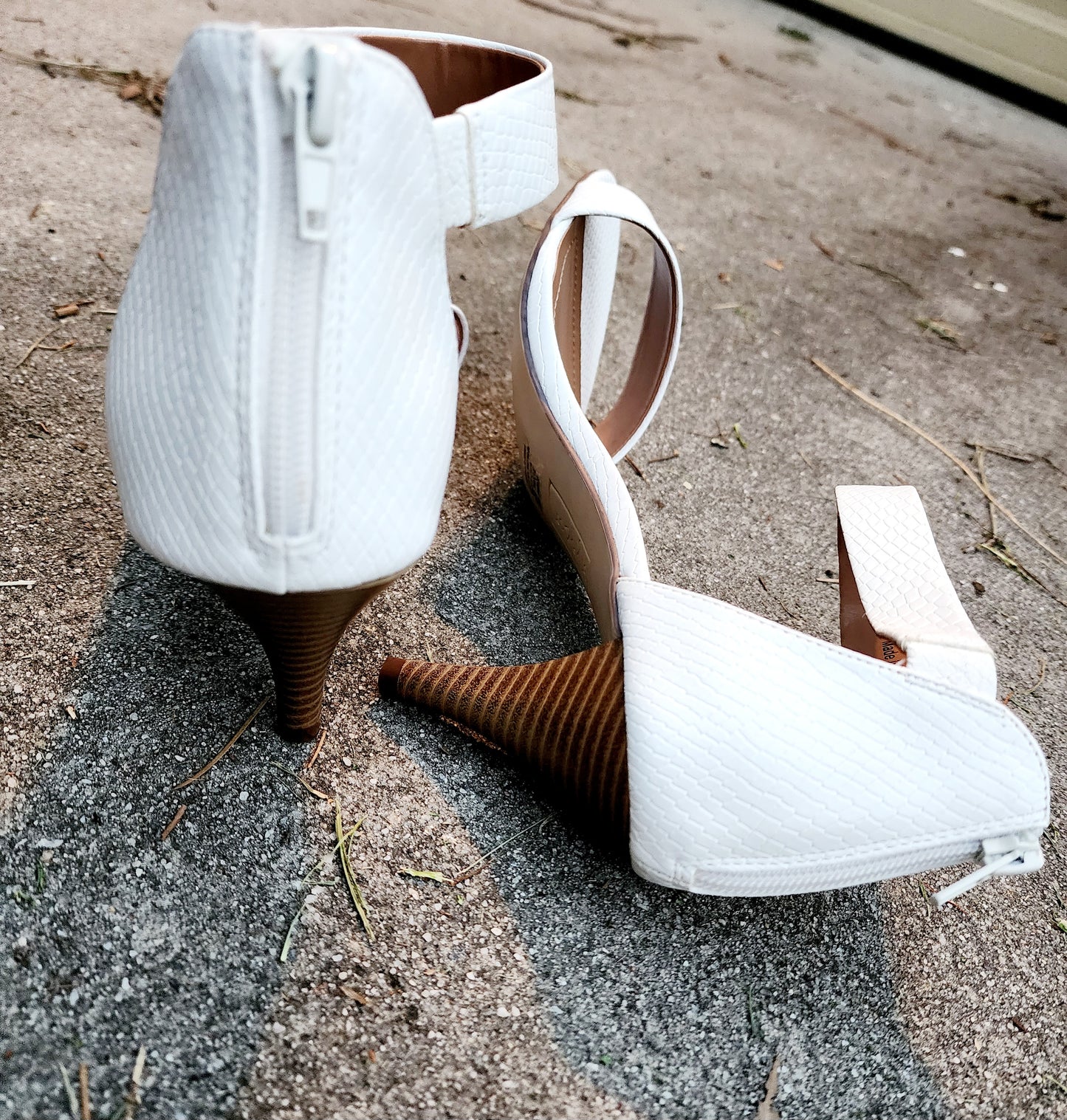 Style & Co. White Heels