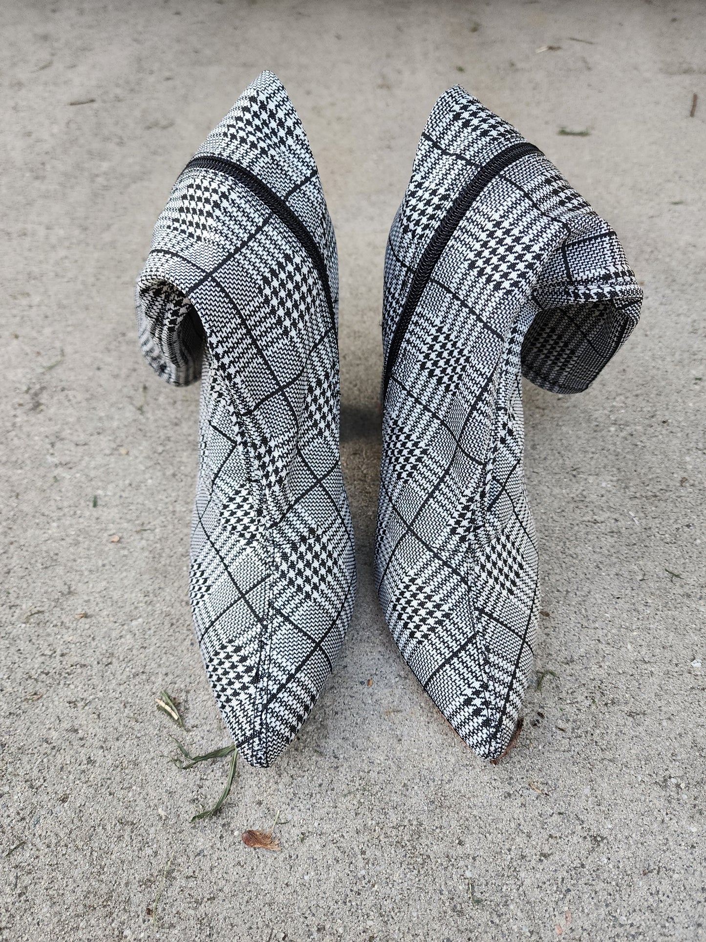 Classic Plaid Boots