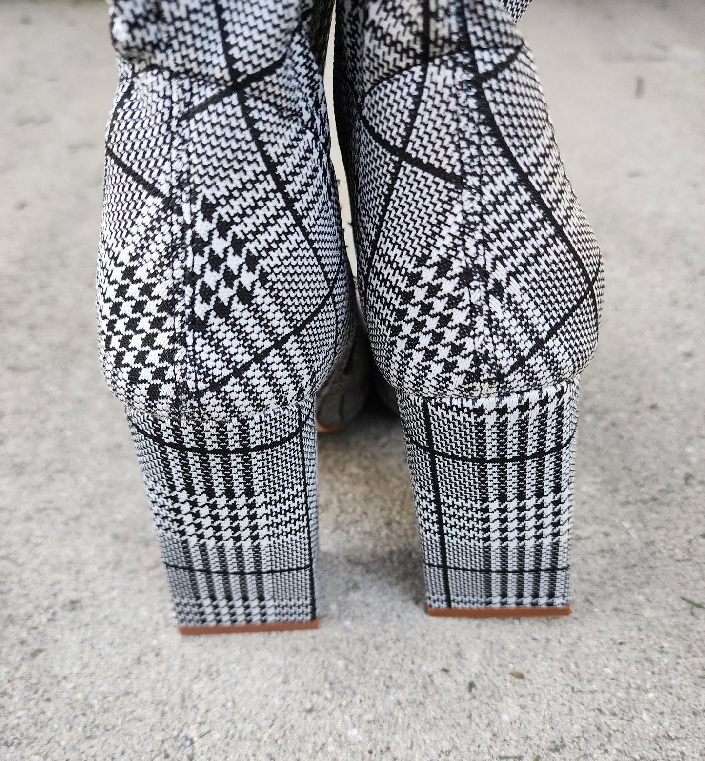 Classic Plaid Boots