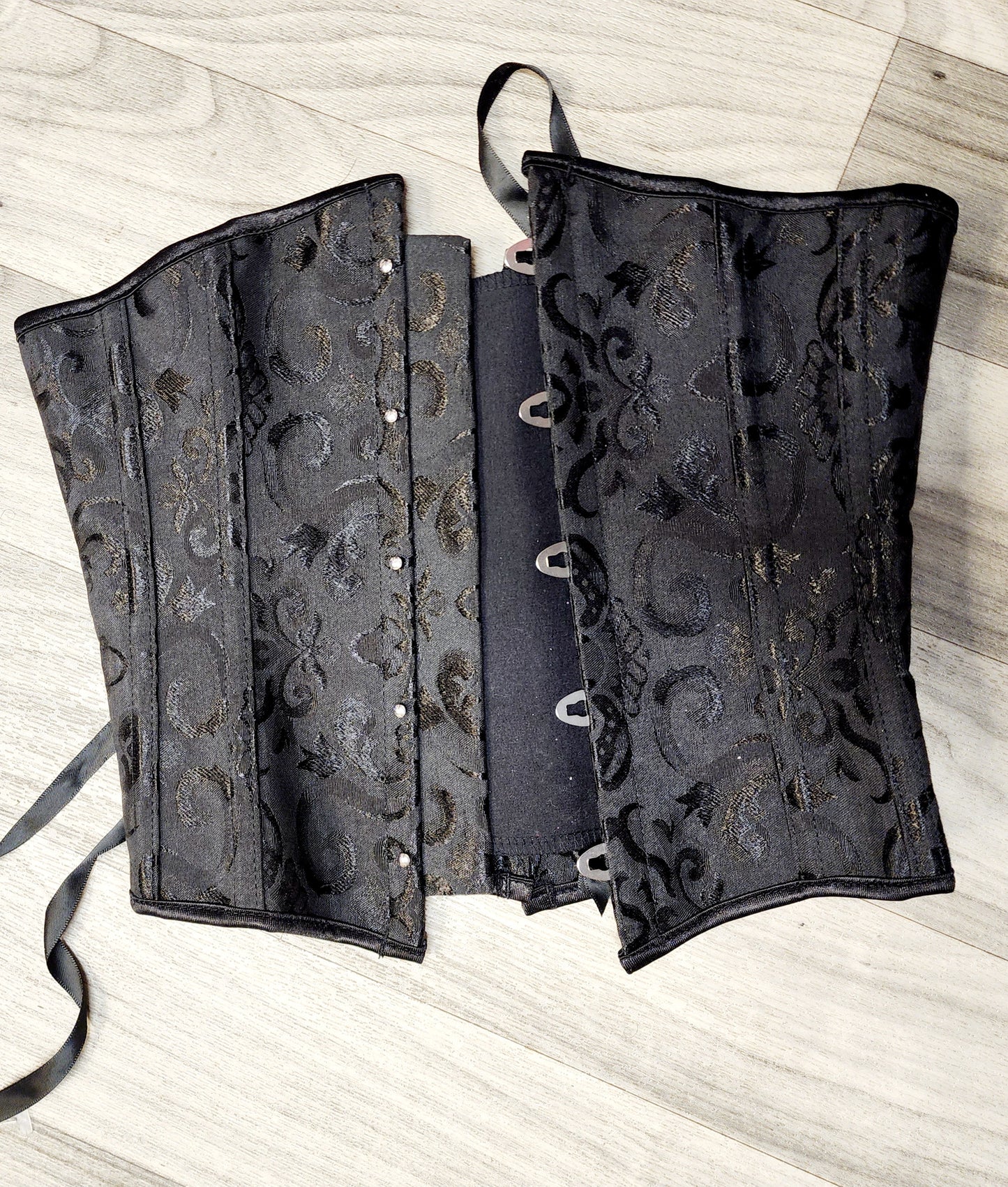 Black Lace Corset