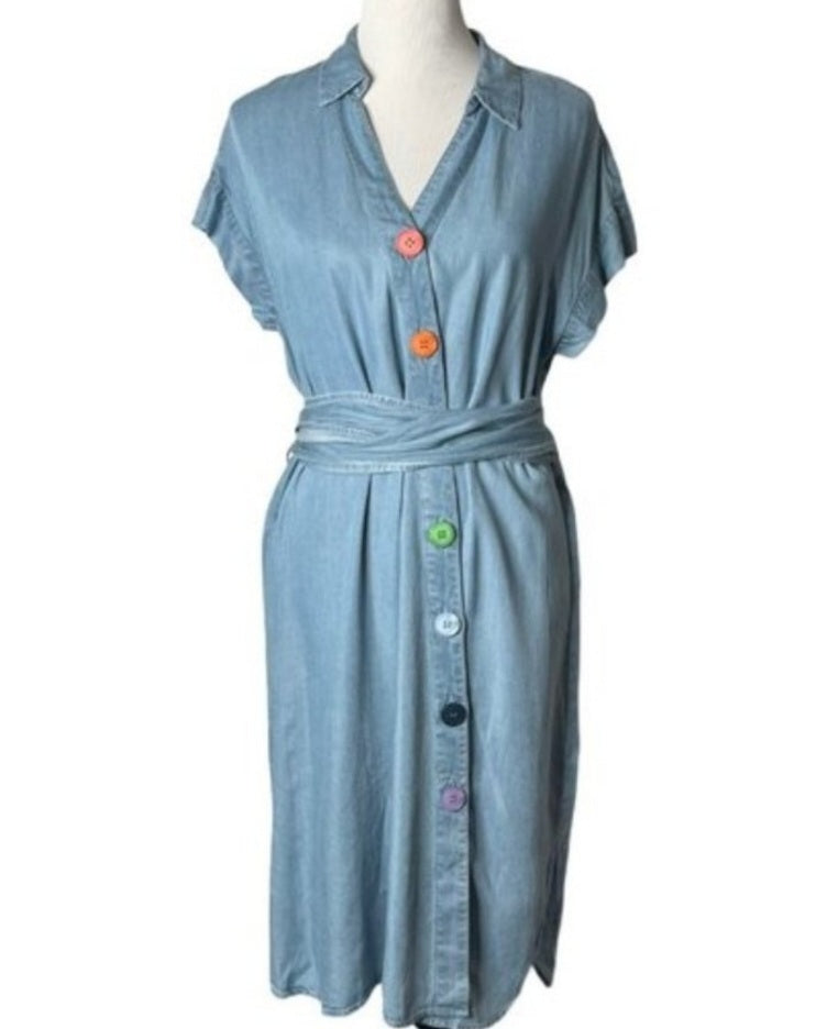 Chelsea and Theodore Denim Dress