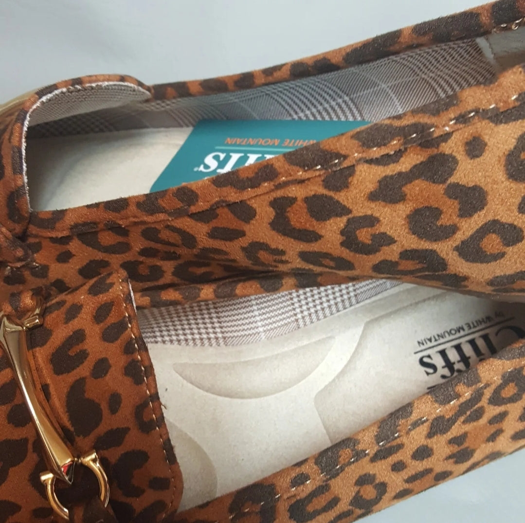 Cliffs Leopard Print Loafers