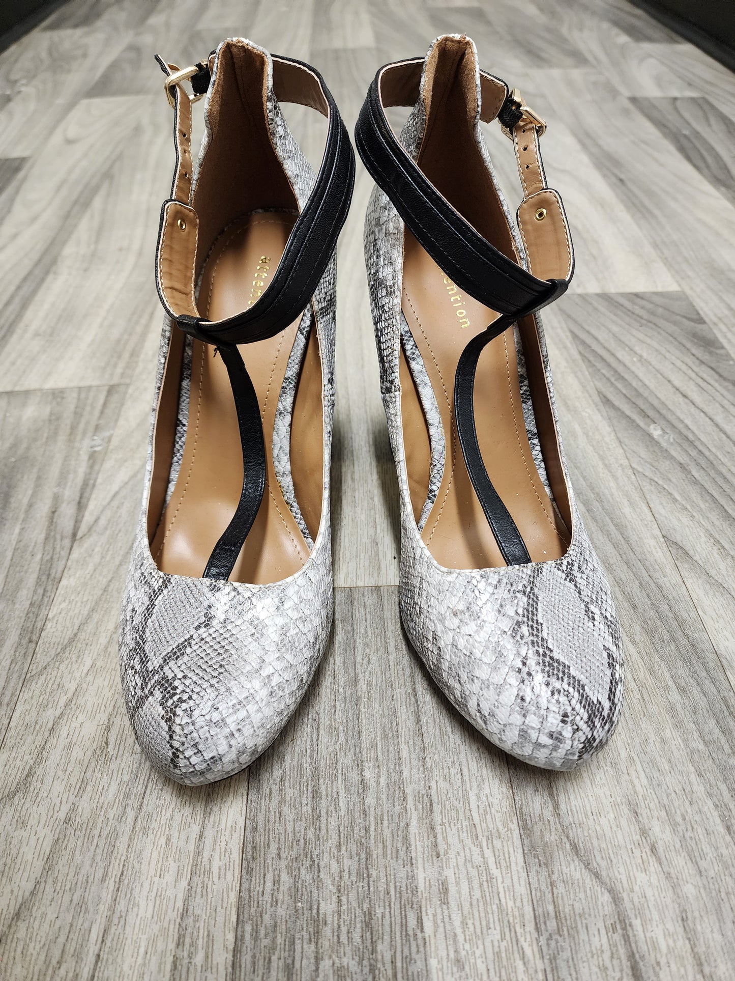 Attention Brand Python Heels