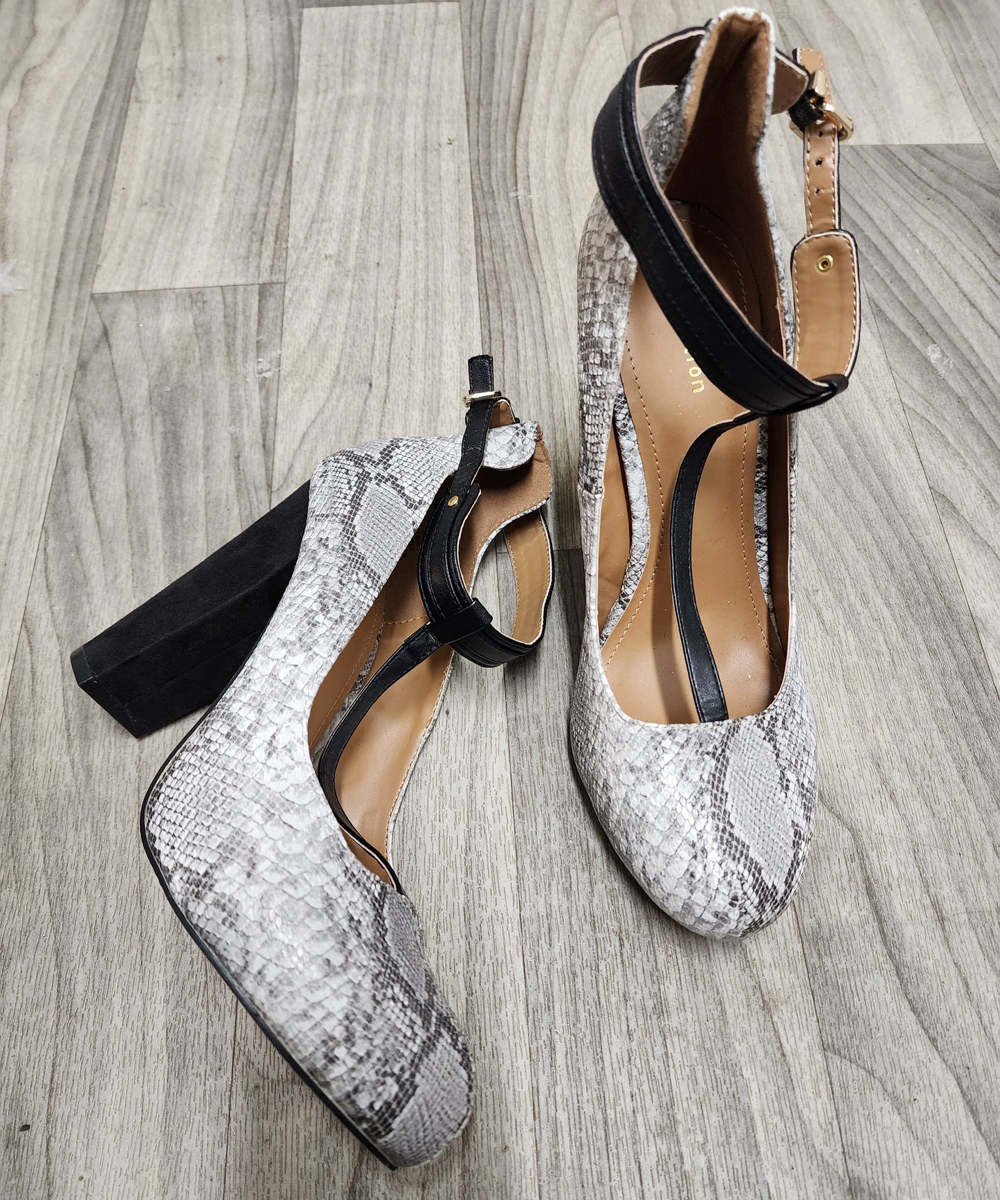 Attention Brand Python Heels