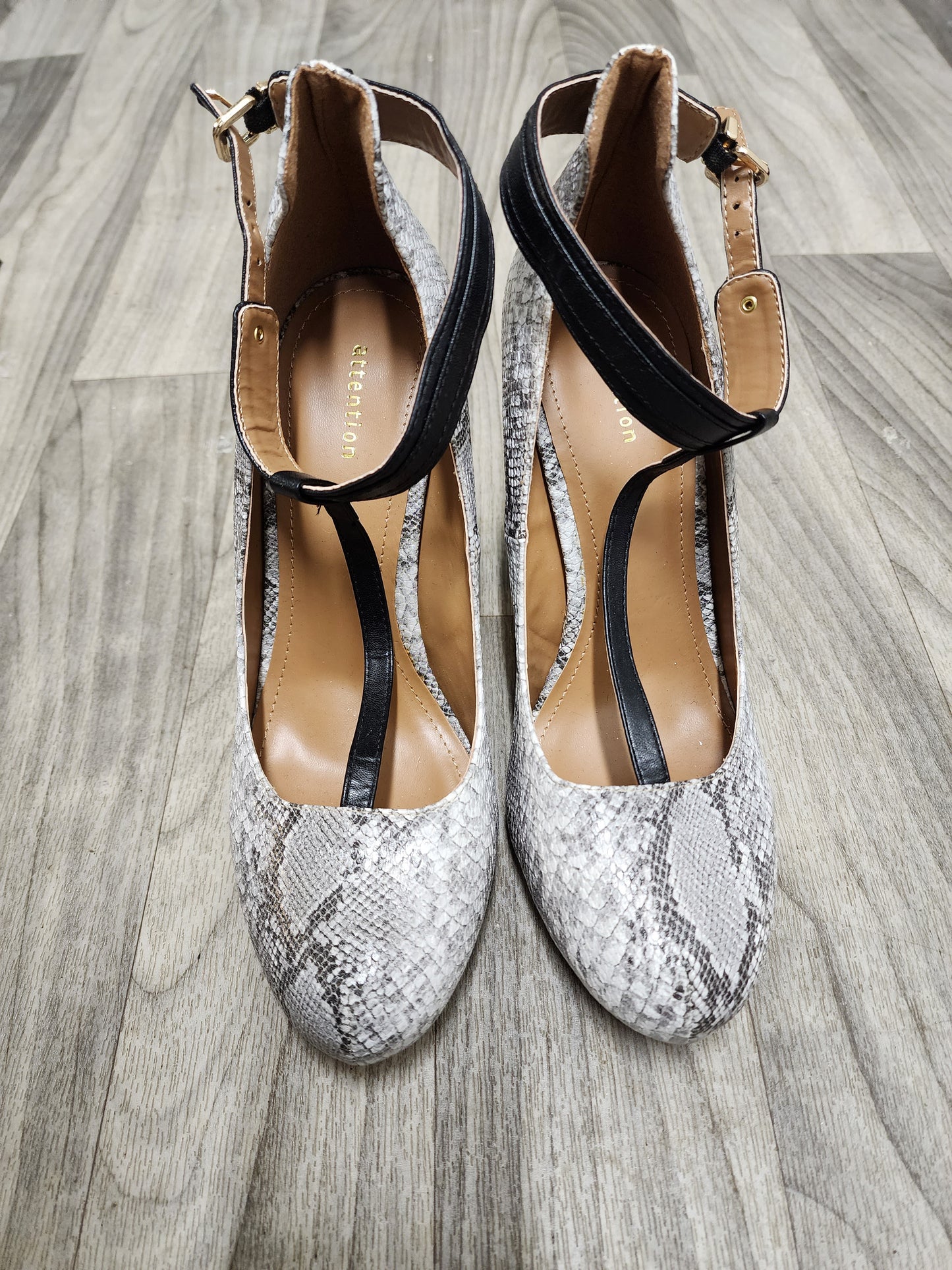 Attention Brand Python Heels