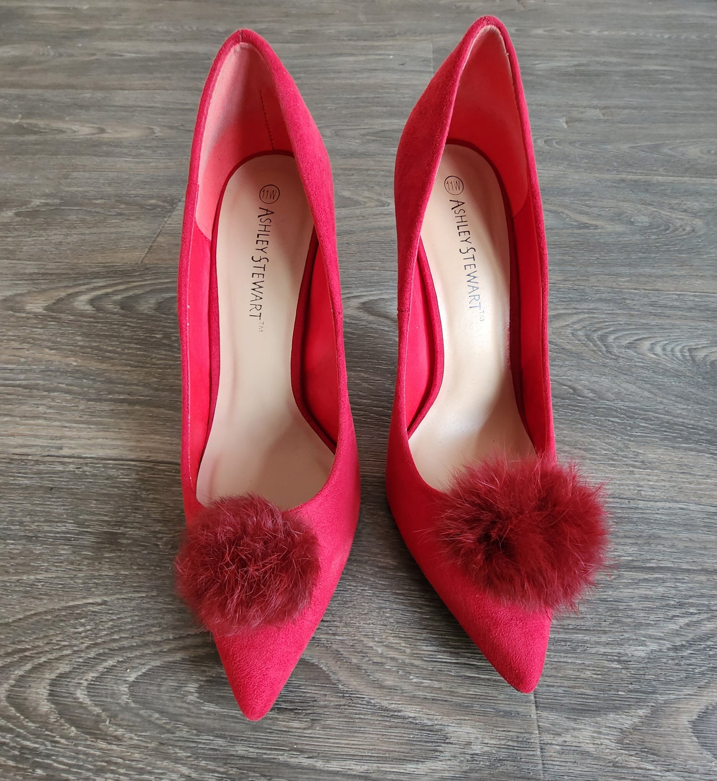 Ashley Stewart Red Heels