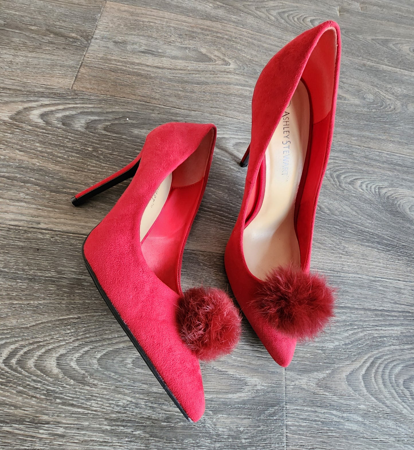 Ashley Stewart Red Heels