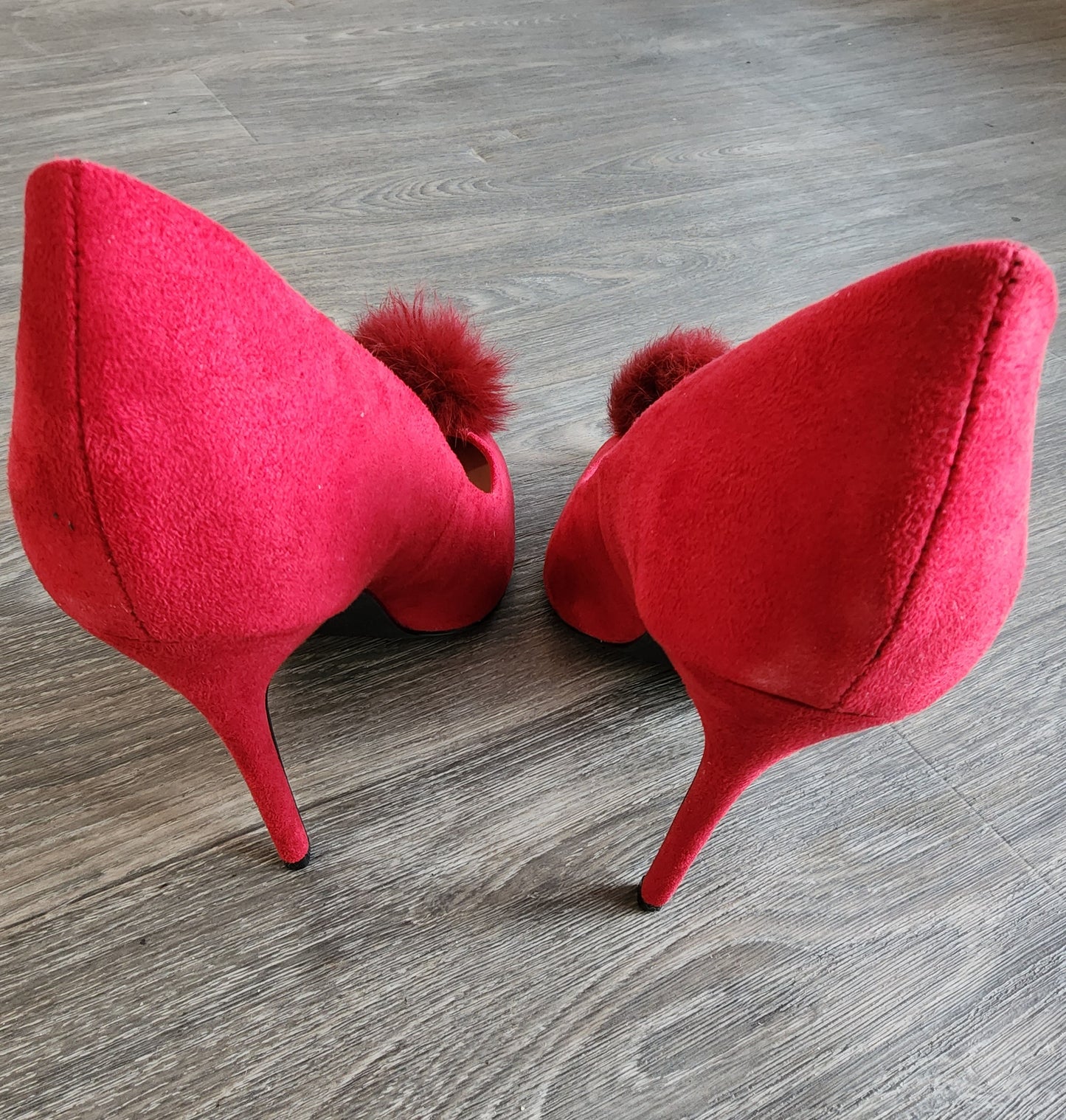 Ashley Stewart Red Heels