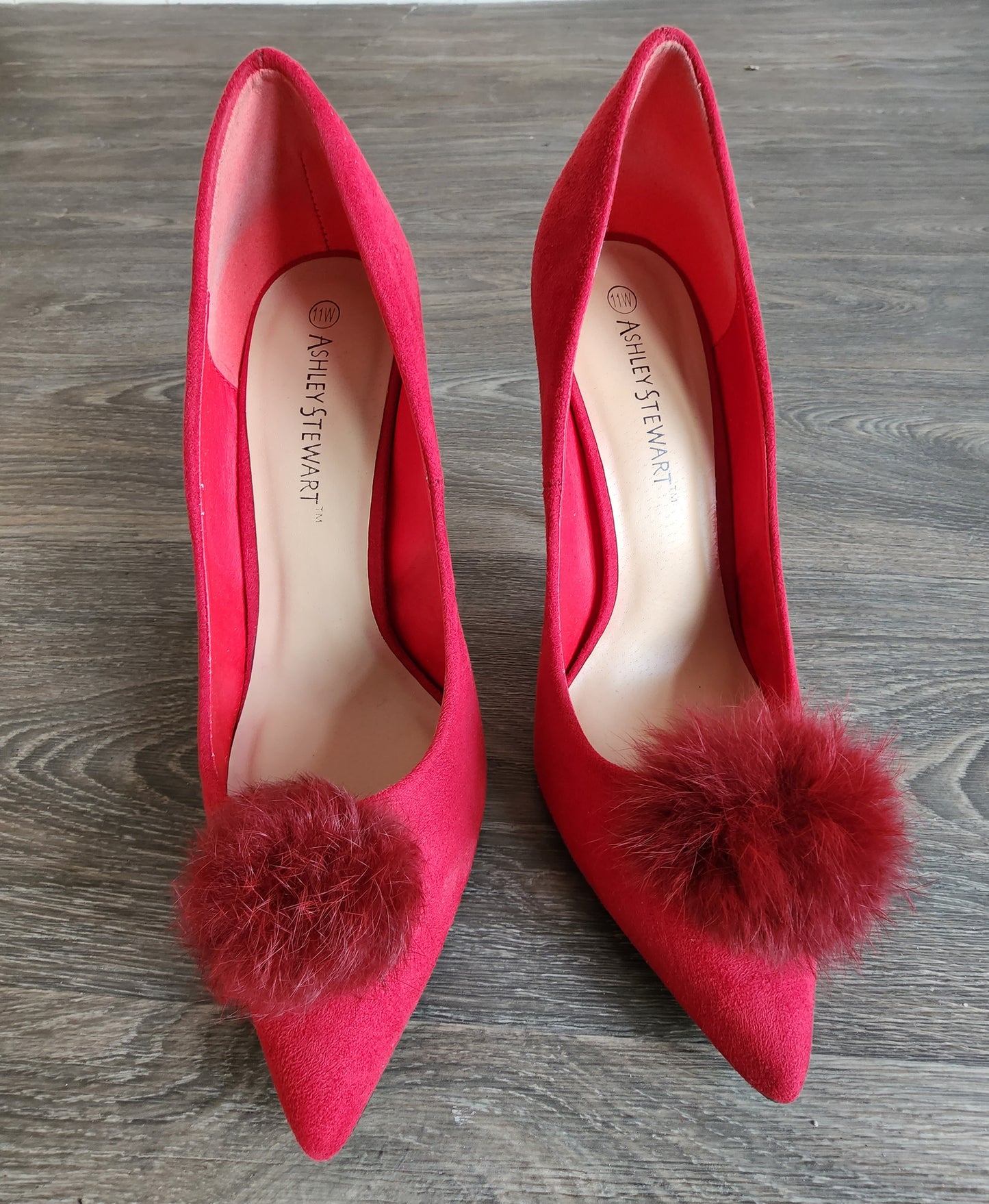 Ashley Stewart Red Heels