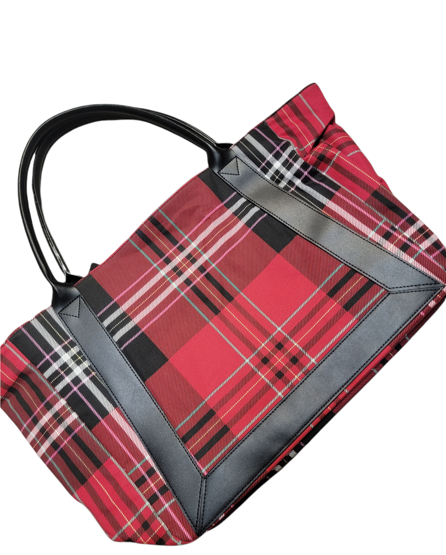 Victoria Secret Plaid Accessory Tote