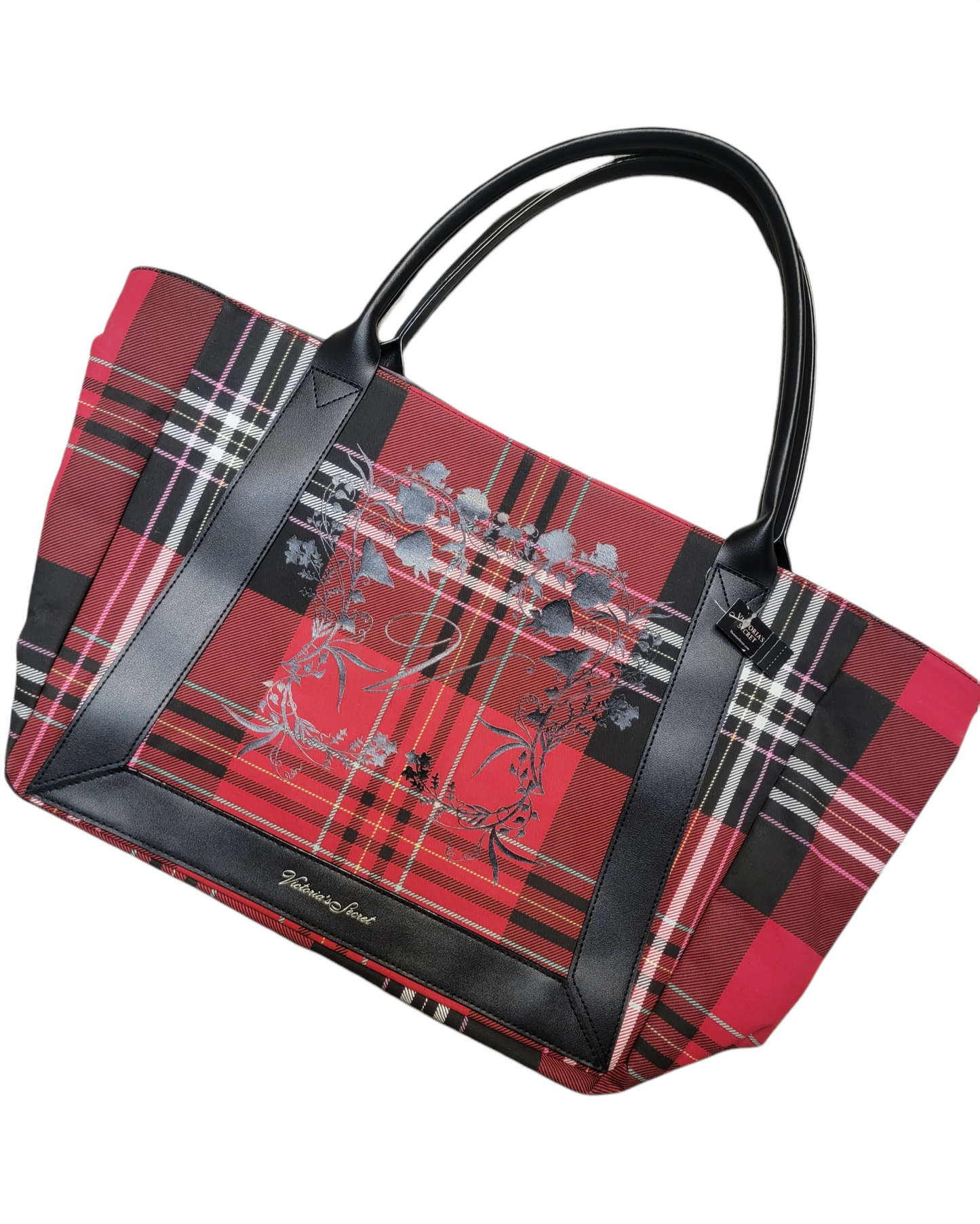 Victoria Secret Plaid Accessory Tote