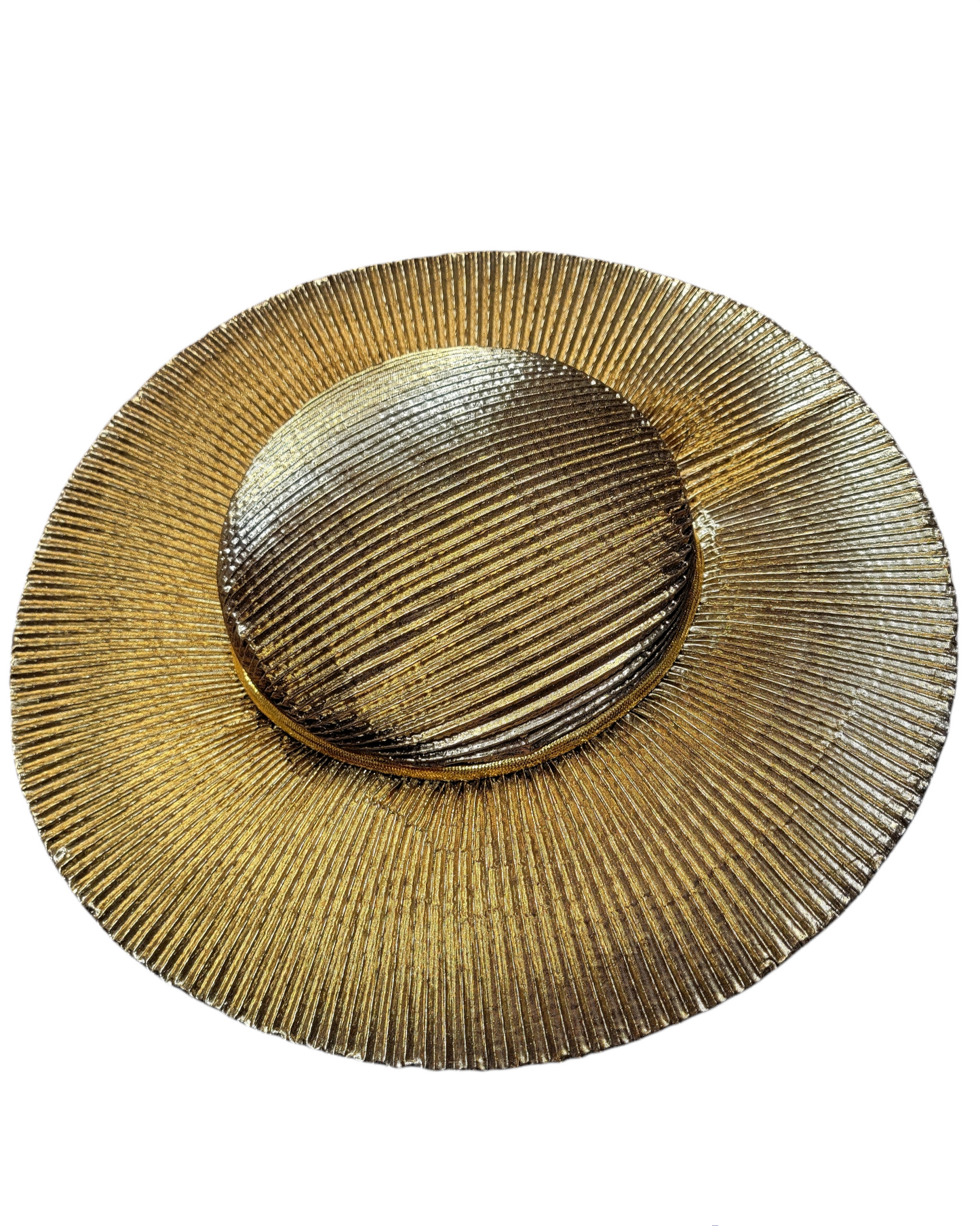 Gold Avant Garde Hat