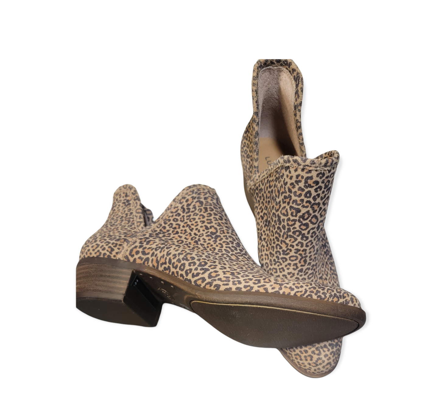 Lucky Brand Leopard Bootie Shoe