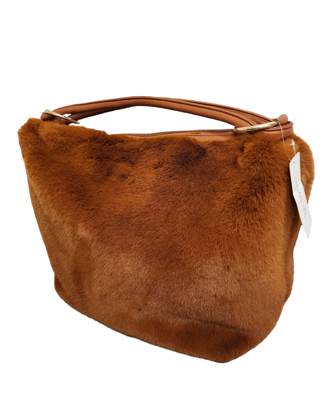 Large Faux Fur Handbag