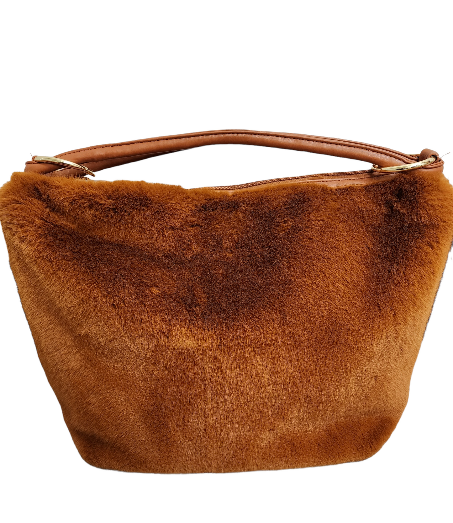 Large Faux Fur Handbag