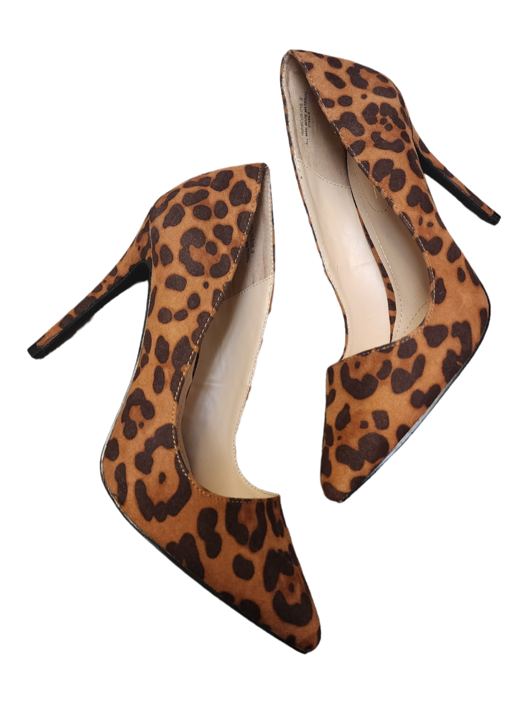 Anne Michelle Leopard Print Heels