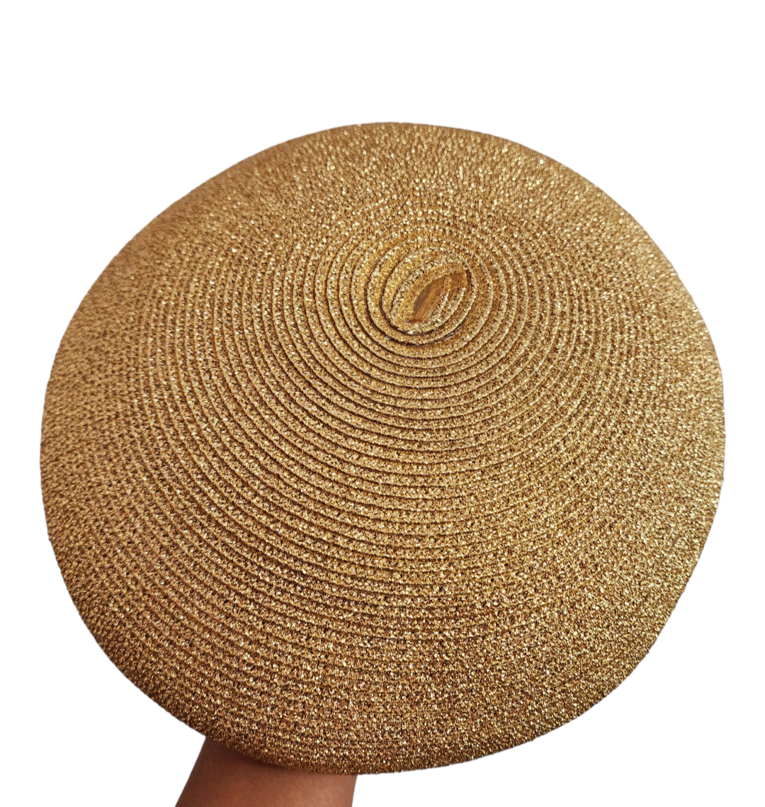 Vintage Gold Beret