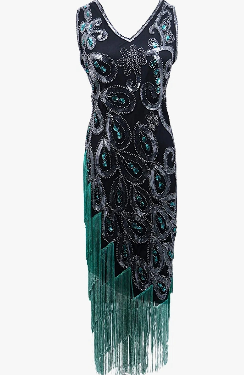 High Society Flapper Dress