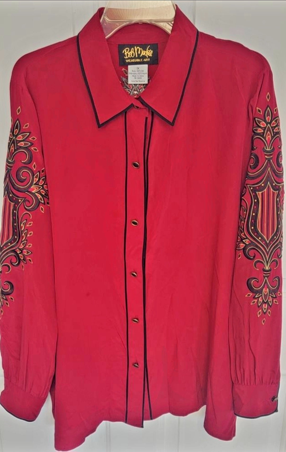 Vintage Bob Mackie Button Down