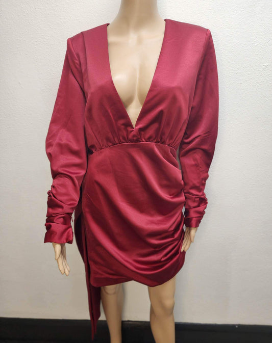 Little Burgandy Dress