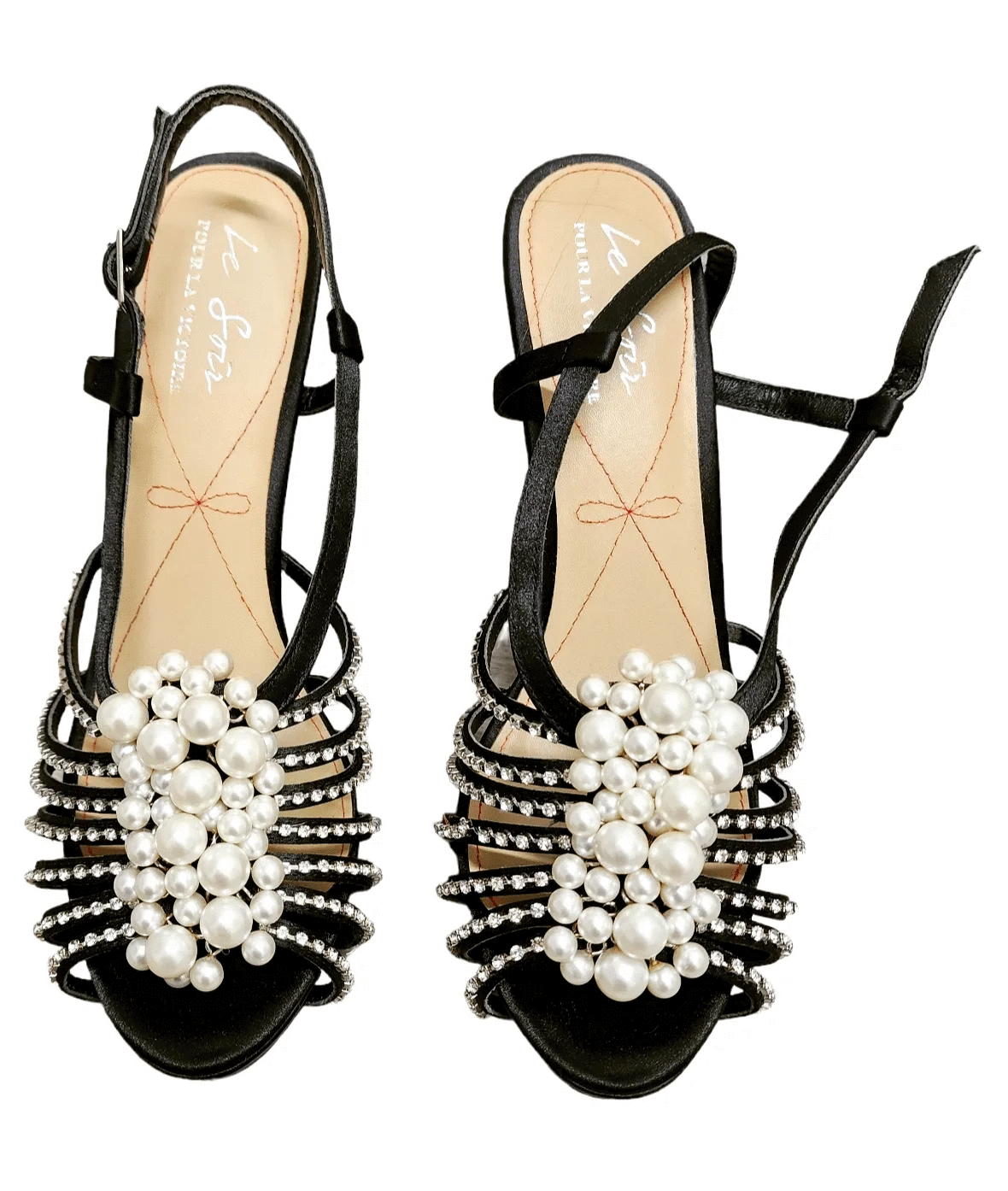 Pour La Victoire Le Soir "Isis" Strappy Platform Heels