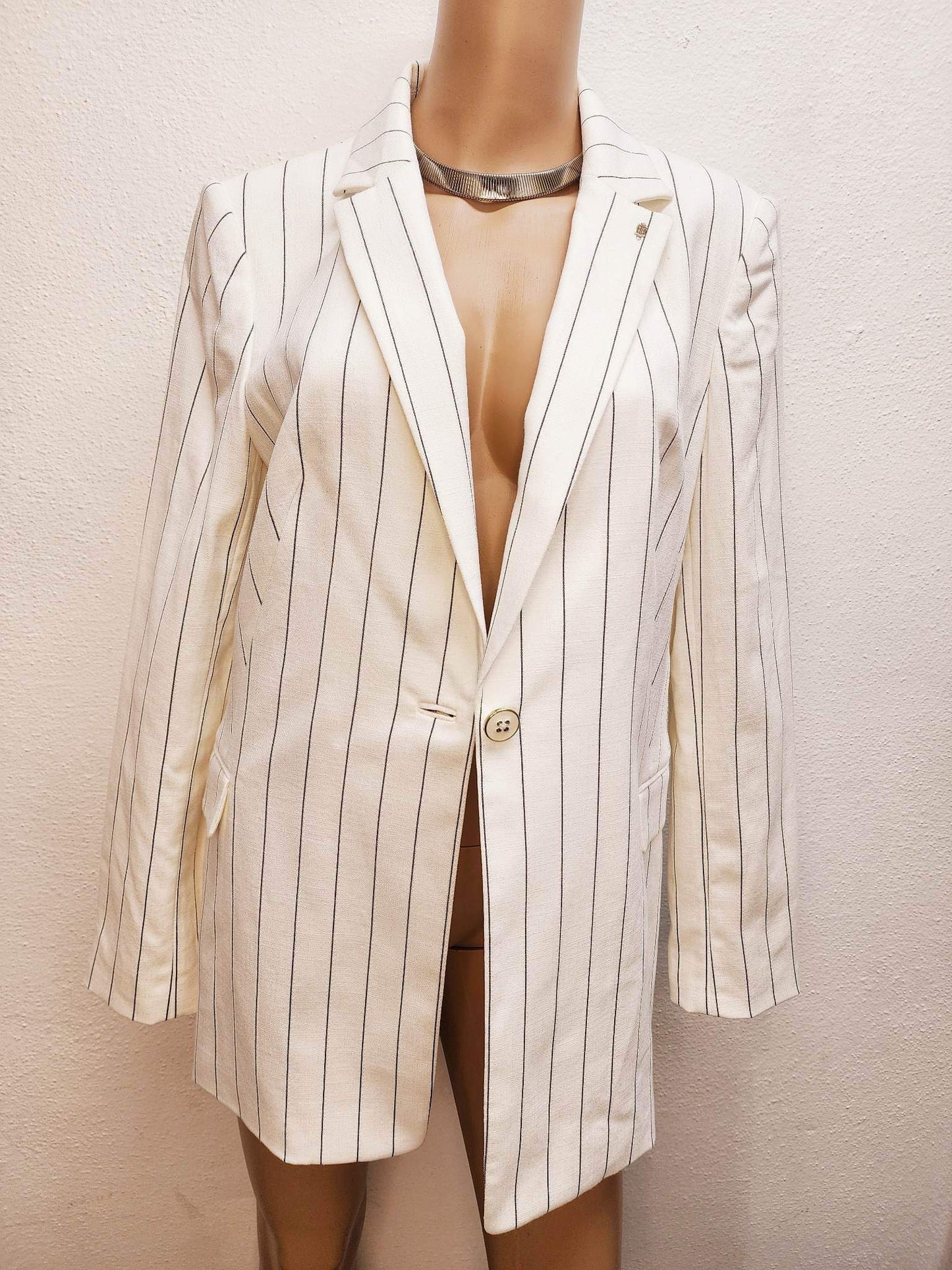 Black & White Stripped Blazer