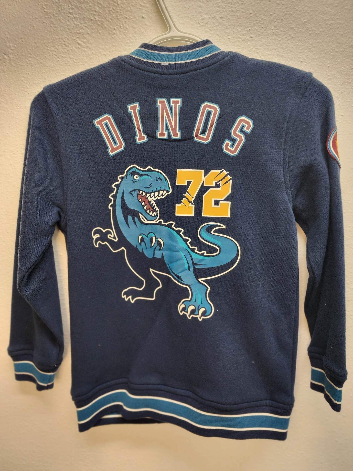 Varsity Dino Bomber Jacket