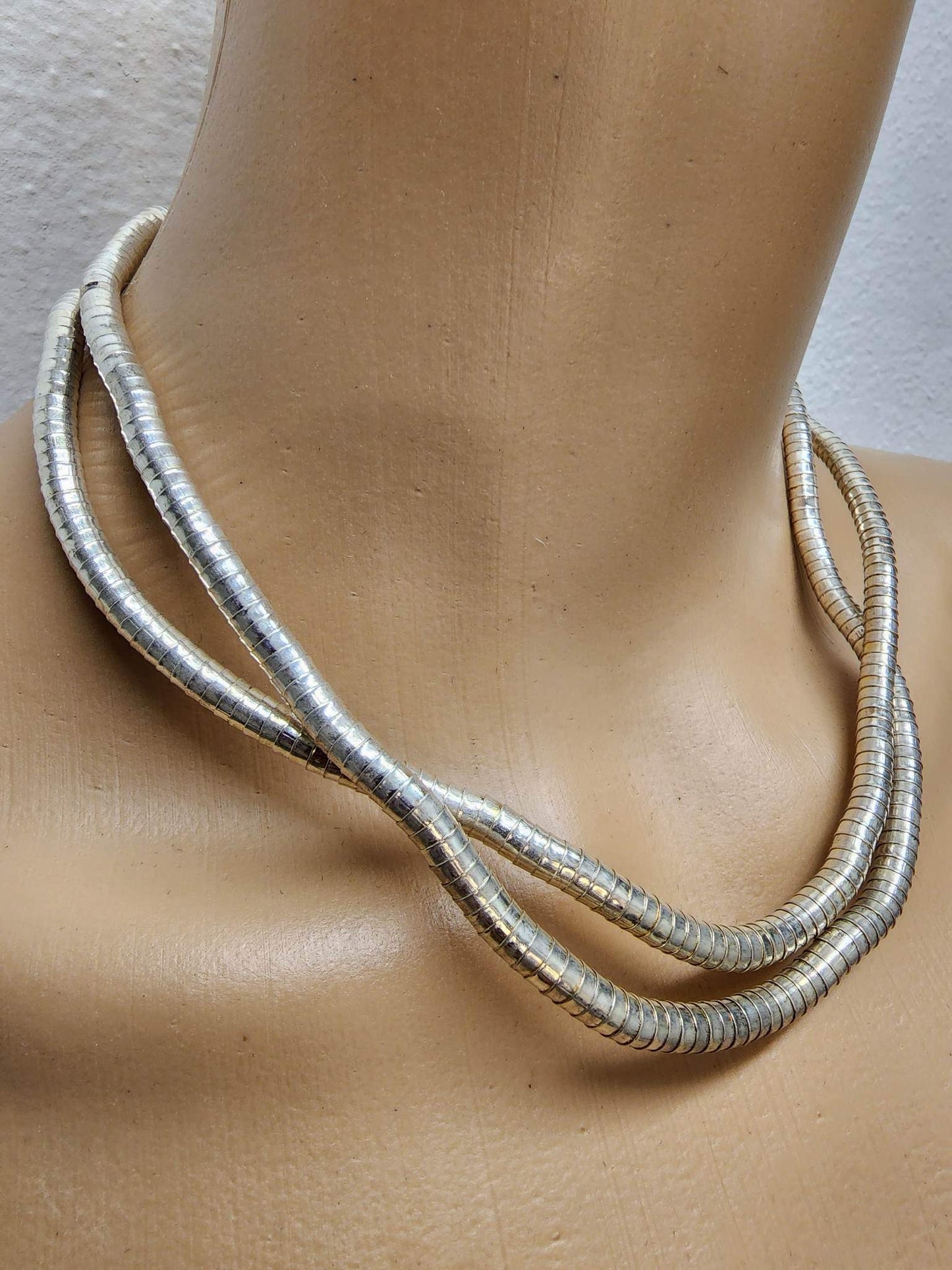 Silver Twistable Necklace