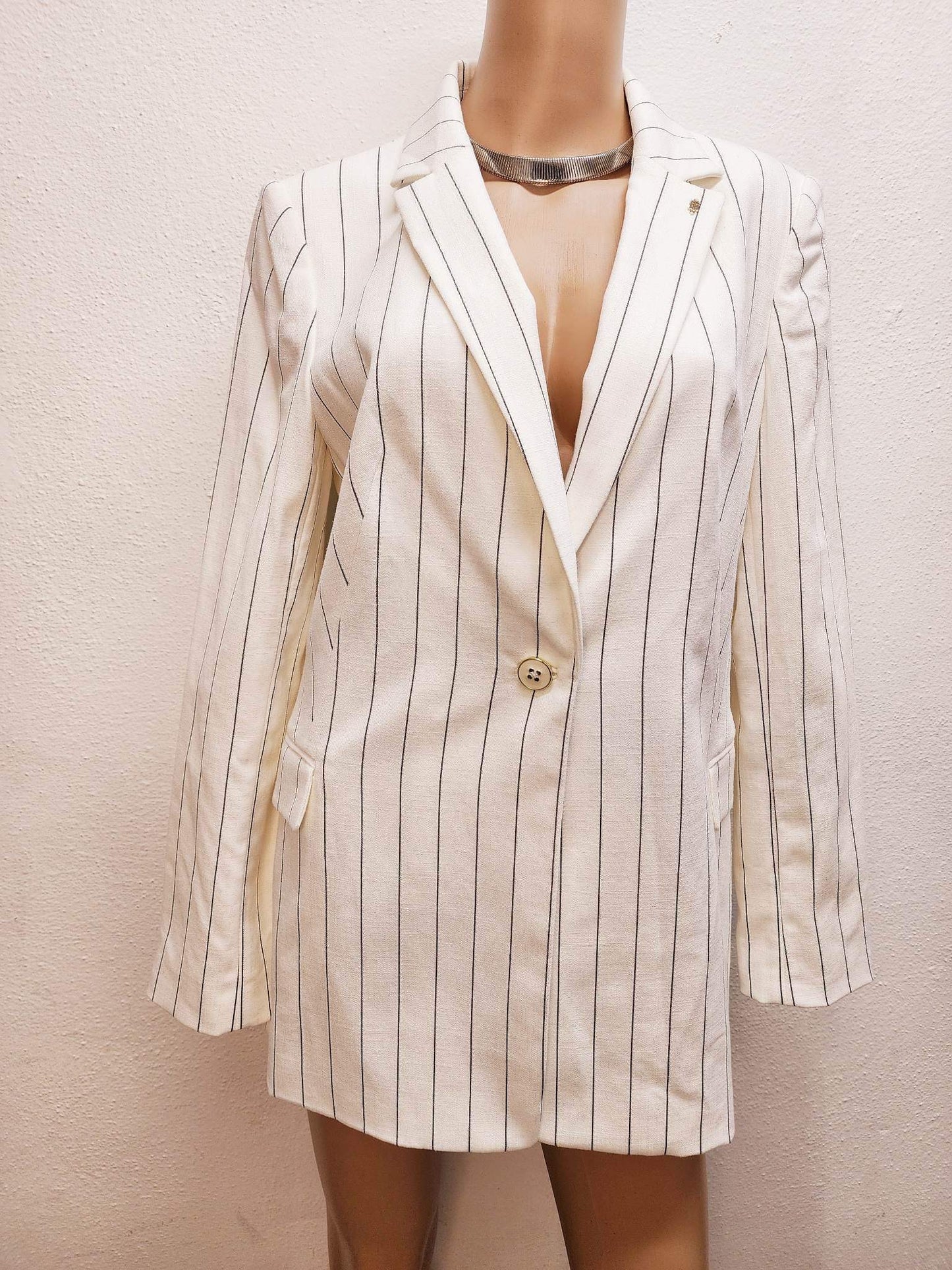 Black & White Stripped Blazer