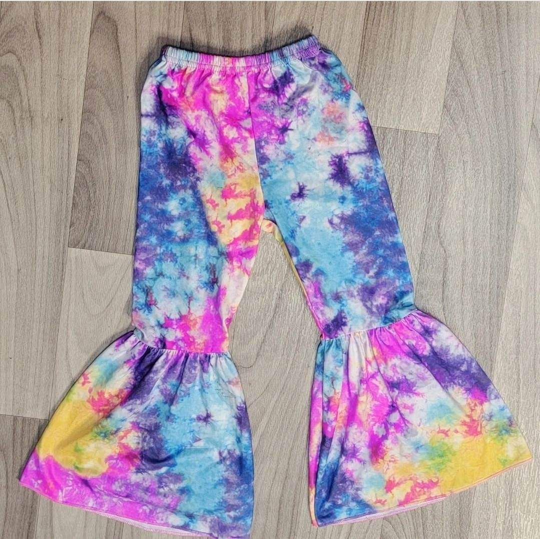 Toddler Tie-dye Bell Bottoms